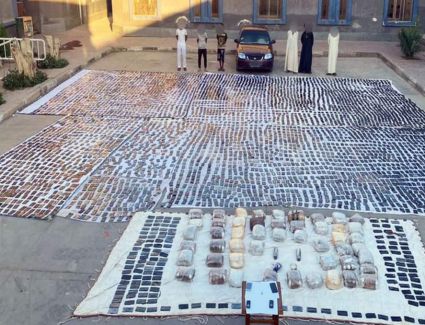 سقوط عصابة سيناء وبحوزتهم مخدرات بــ 35 مليون جنيه 