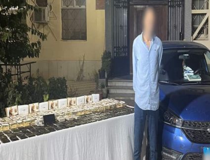 الداخلية تضبط عنصر إجرامي بحوزته حشيش بـ 3.5 مليون جنيه 