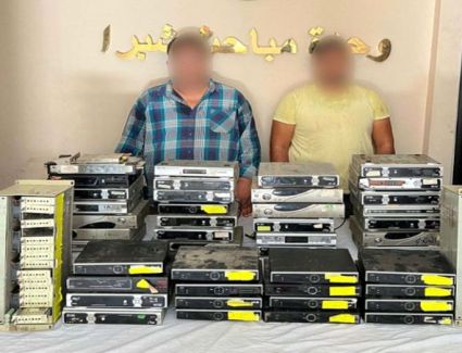ضبط شخصين متهمين بفك تشفير القنوات بالقاهرة 