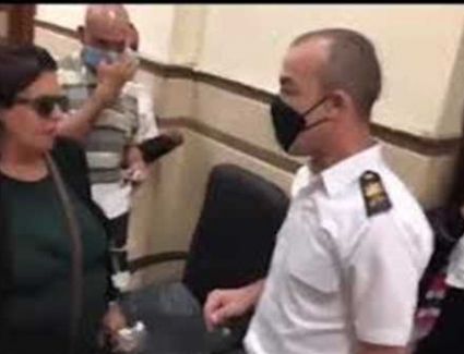 النائب العام يحيل "سيدة المحكمة" في قضية التعدي على ضابط إلى المحكمة الجنائية 
