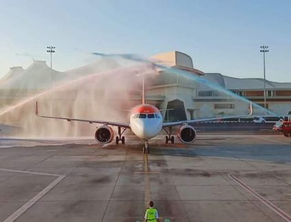 وصول أولى رحلات شركة إيزي جيت إلى مطار شرم الشيخ قادمة من المملكة المتحدة