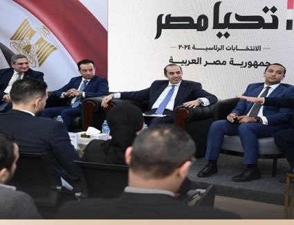 الحملة الرسمية للمرشح عبد الفتاح السيسي تعقد ثاني لقاءاتها مع وفد الكيانات الشبابية