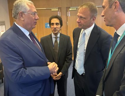 على هامش منتدى الغذاء العالمي في روما «وزير الزراعة» يبحث مع نظيره الإيطالي التعاون المشترك 