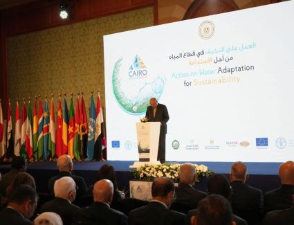 سامح شكري في أسبوع القاهرة: إيمان مصر بأهمية التعاون في أحواض المياه العابرة للحدود
