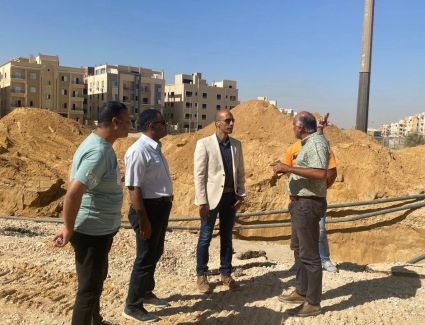 رئيس جهاز "القاهرة الجديدة" يتفقد أعمال إحلال وتجديد ورفع كفاءة محطات و روافع المياه