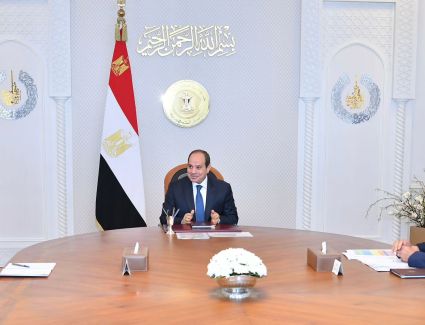 الرئيس السيسى يوجه بتوفير 650 طنًا من السلع إمدادات للفلسطينيين