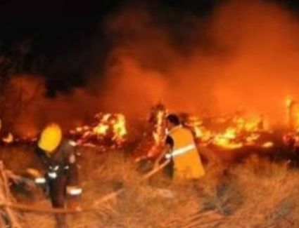 عاصفة  " التنين " تشعل عشرون حريقا علي الاقل بقنا 