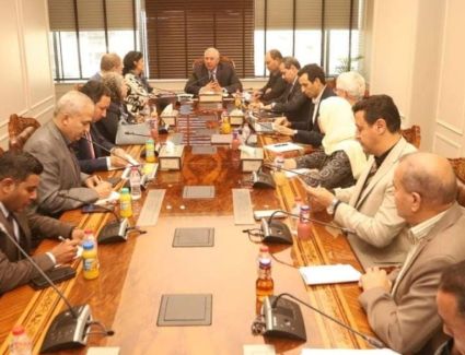 وزير الزراعة يبحث مع وفد الايفاد المشروعات الزراعية المشتركة بين الوزارة والمنظمة الدولية
