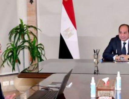 الرئيس السيسي يتابع تطورات العمل بمدينة العدالة في العاصمة الإدارية 