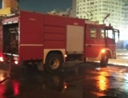 السيطرة على حريق نادى الزمالك 