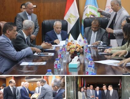 بدء إنشاء المرحلة الثالثة من مجمع الصناعات الصغيرة في اسيوط 