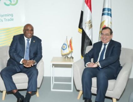 وزير البترول يبحث مع رئيس البنك الأفريقي للتصدير والاستيراد دعم مشروعات التعدين وخفض الانبعاثات الكربونية