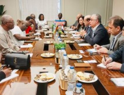 رئيس اقتصادية قناة السويس يستقبل وفد هيئة موانئ غانا «GPHA» لبحث التعاون