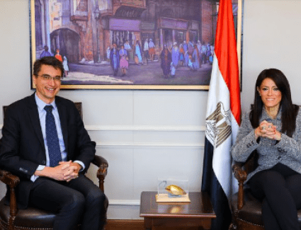 المشاط تتابع مع المدير الإقليمي لمجموعة البنك الدولي تنفيذ مشروعات التعاون الإنمائي 