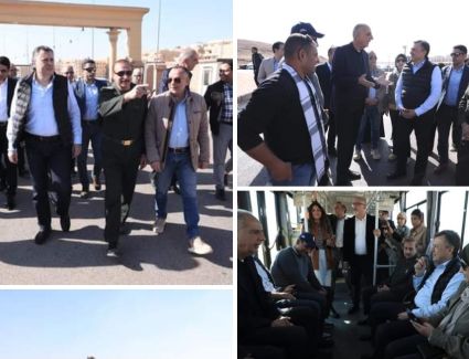 تفاصيل مستجدات أعمال تطوير منطقة أهرامات الجيزة 