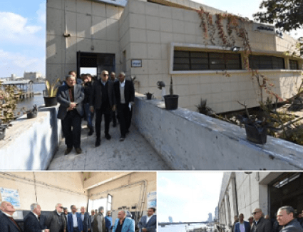 وزير الإسكان يتفقد محطة تنقية مياه الشرب بالجيزة بطاقة 150 ألف م3 يومياً