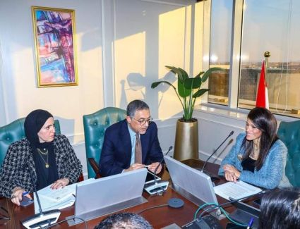 «المشاط» تبحث تعزيز التعاون المشترك مع هيئة الاستثمار وشركاء التنمية