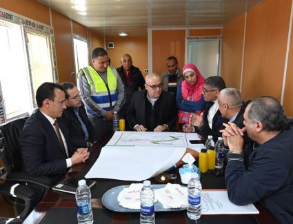 وزير الإسكان يعقد اجتماعا بمنطقة الحزام الأخضر بمدينة 6 أكتوبر لمتابعة موقف طلبات تقنين أوضاع الأراضي 