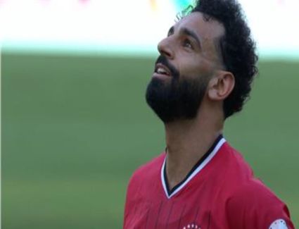 محمد صلاح يسجل هدف التعادل لمنتخب مصر أمام موزمبيق