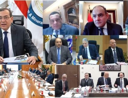  وزير البترول يعتمد الموازنات التخطيطية للعام المالي  2024- 2025  لعدد من الشركات 