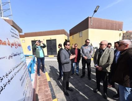 وزير الإسكان يتفقد رافع الصرف الصحى الرئيسى بمدينة الشروق بعد الانتهاء من تطويره