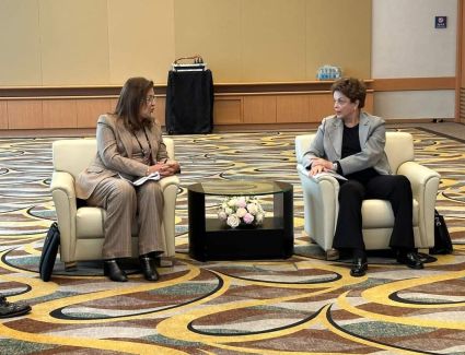 في أول لقاء مع بنك التنمية.. «السعيد»: مصر تتطلع لتعميق التعاون مع دول البريكس