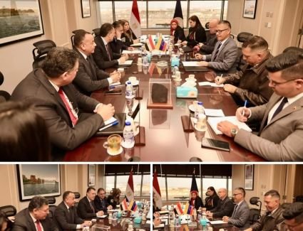 وزير السياحة يبحث مع وزير الثقافة بفنزويلا تعزيز أوجه التعاون بين البلدين 