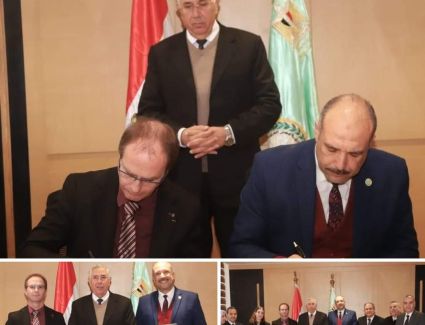 الزراعة توقع مذكرة تفاهم مع 《الوطني الفرنسي》لدعم منظومة فحص واعتماد تقاوي البطاط