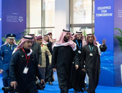 وزير الدفاع السعودي يفتتح معرض الدفاع العالمي 2024