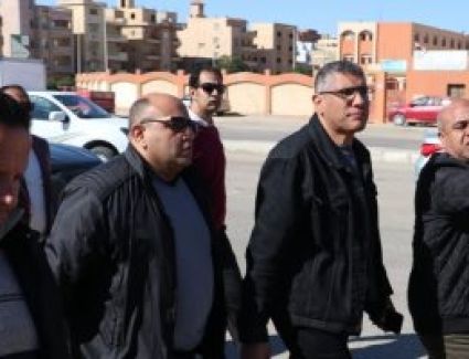 رئيس جهاز مدينة 6 أكتوبر يتفقد أعمال التطوير بالمناطق السكنية والطرق بالمدينة