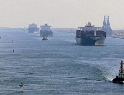 حقيقة تراجع أعداد السفن المارة بقناة السويس بنسبة 50% تزامناً مع الموجة الثانية