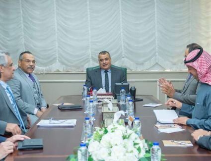 وزير الإنتاج الحربي يستقبل ممثلي الشركة الكيميائية السعودية لبحث إمكانية التعاون المشترك