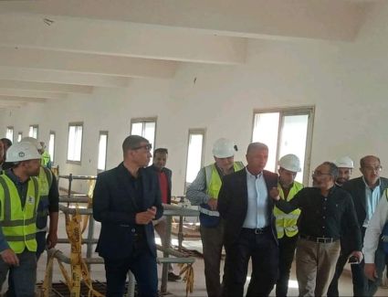 وزير الإسكان يتابع مشروع توسعة مأخذ محطة مياه القاهرة الجديدة