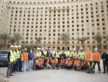 خلال تفقدها مجمع التحرير ومبنى وزارة الداخلية.. السعيد: نعمل على تعظيم العائد من الأصول وتعميق الشراكة مع القطاع الخاص