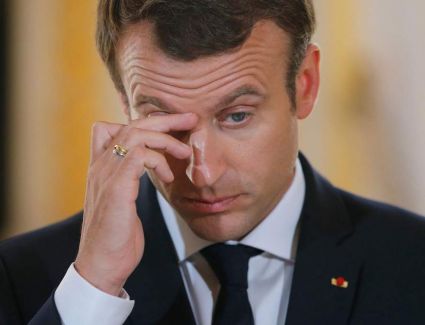 عاجل.. إصابة الرئيس الفرنسي إيمانويل ماكرون بفيروس كورونا