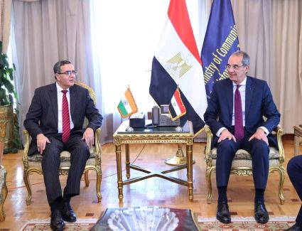 وزير الاتصالات يشهد توقيع مذكرة تفاهم مع معهد تكنولوجيا المعلومات والمعهد الوطنى للإلكترونيات وتكنولوجيا المعلومات الهندي