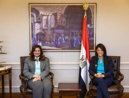 وزيرتا التعاون الدولي والهجرة وشئون المصريين في الخارج تبحثان ملفات العمل المشترك