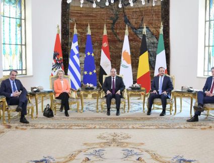 نص كلمة الرئيس السيسي  خلال المؤتمر الصحفي المشترك مع القادة الأوروبيين