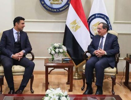 للتعاون في الوقود الأخضر وتدريب الكوادر.. وزير البترول يستقبل وفداً من «هنى ويل» العالمية