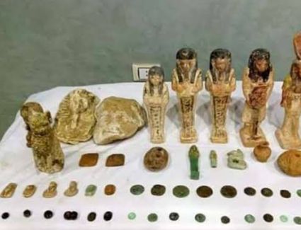 الآثار: استرداد 60 قطعة أثرية من المملكة المتحدة الفترة الماضية