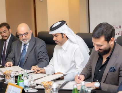 شركة «Main Marks» توقع اتفاقية تعاون استراتيجي مع شركتي «مصر» و«رتاج للفنادق والضيافة القطرية» بمشروع «MORAY» 