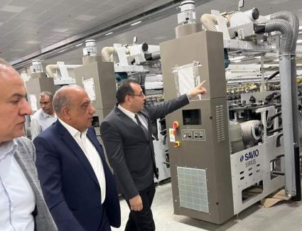 《عصمت》يتفقد مصانع شركة مصر للغزل والنسيج بالمحلة الكبرى