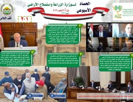 بالإنفوجراف.. تعرف على أهم انجازات وزارة الزراعة خلال أسبوع