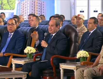 الرئيس السيسى: الهدف من التشغيل تحقيق الربح وتوفير فرص العمل