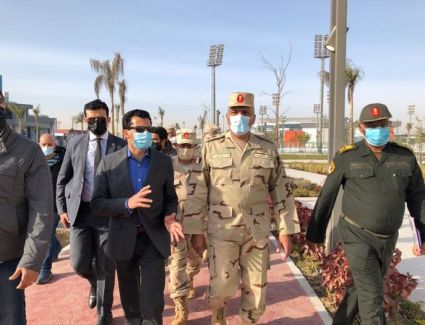 استعدادا لبطولة العالم لكرة اليد.. وزير الرياضة يتفقد الصالة المغطاة بالعاصمة الإدارية