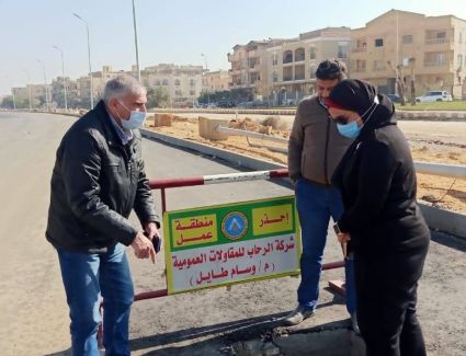 رئيس جهاز تنمية مدينة القاهرة الجديدة يتابع مشروعات محاور الطرق وأعمال التطوير بالمدينة
