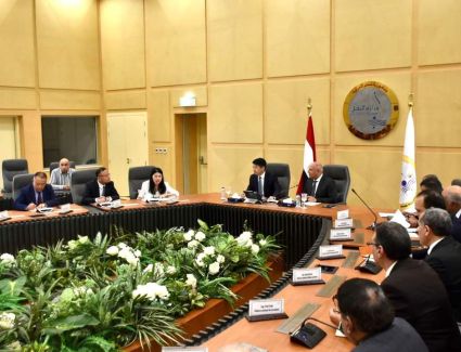 وزير النقل يبحث مع الجانب بالصيني توطين صناعة النقل في مصر