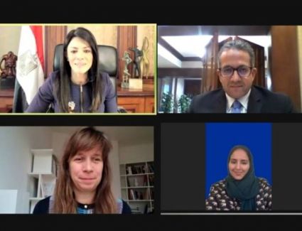 "العناني" و"المشاط" يدشنان برنامج دعم فني لتنمية الموارد البشرية بقطاع السياحة مع البنك الأوروبي لإعادة الإعمار 