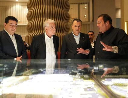 وزير السياحة ومحافظ جنوب سيناء يتفقدان أحد المنتجعات السياحية بشرم الشيخ والتي تم افتتاح المرحلة الأولى منها مؤخراً