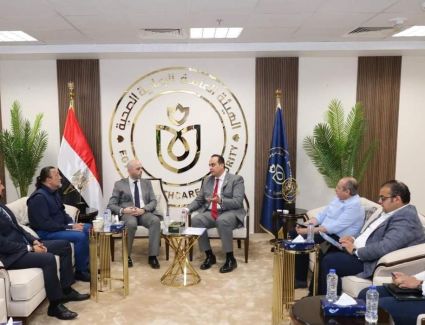  رئيس هيئة الرعاية الصحية وبعثة المنظمة الدولية للهجرة يبحثان سبل التعاون المشتركة بين الجانبين